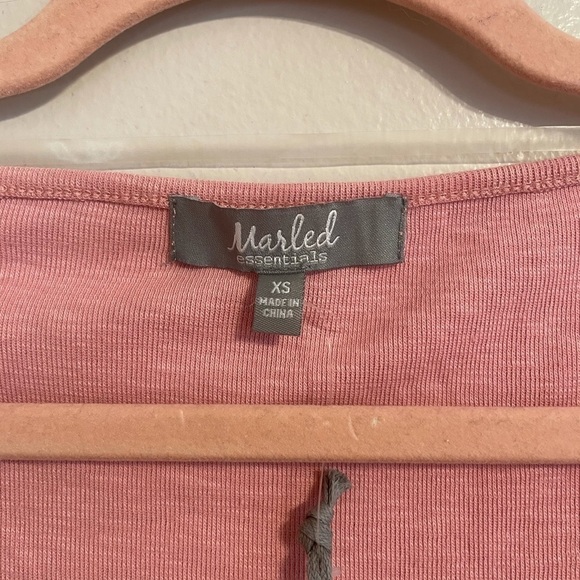 𝅺marled Essentials Prink Short Sleeve Top - Picture 4 of 11